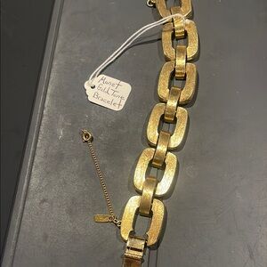 Monet Gold Tone Bracelet
